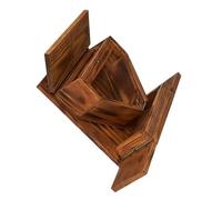 YUGSHNKFC Large Capacity Wooden Feeders Hanging for Squirrels Outdoor Garden Pet Food Storage Waterproofed Durability Easyly Hanging Natural Feeders