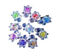 YUGSHNKFC Lot de 10 Breloques Multifonctions en Plastique pour la Fabrication de Bijoux, Pendentif Porte-clés en Forme de, adapté Accessoires époxy faciles à Porter