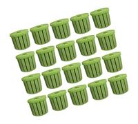 YUGSHNKFC Lot de 20 pots de fleurs décoratifs pour aquariums - Favorisant le développement des racines des plantes sous-marines