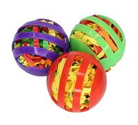 YUGSHNKFC Lot de 3 jouets pour cage à oiseaux pour perroquet, calopsitte, intérieur et extérieur