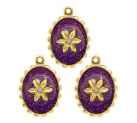YUGSHNKFC Lot de 3 pendentifs en forme de tournesols en acier robuste pour femme avec carte de tarot émaillée croissants étoile collier en acier, taille unique, Comme décrit, Comme décrit.