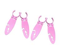 YUGSHNKFC Lot de 4 Pinces de Fixation pour palettes résistantes Soleil, Pinces de Planche Extensibles, installations faciles pour Les Sports Nautiques, Pinces de Fixation Extensibles