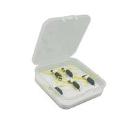 YUGSHNKFC Lot de 5 leurres flottants en Mousse araignées à Mouche sèche pour la pêche en lac Calme et en ruisseau, leurres d ' Imitation