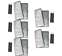 YUGSHNKFC Lot de 5 sacs isothermes en polyester pour livraison de nourriture, accessoires portables et robustes pour événements en plein air et restauration, D