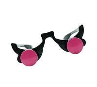 YUGSHNKFC Lunettes Lumineuses Rouges Effrayantes Éclairent Les Lunettes LED Lunettes De Fête Fantaisie Faucheuses Cosplay Accessoires De Costume D'halloween Red Glowing Glasses