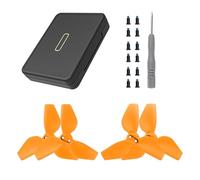 YUGSHNKFC Mallette de Rangement d ' hélices de pour, Set 2 | Protections d ' hélices de protection, boîte de rangement sécurisée pour pagaies, étui de durabilité, organisateurs