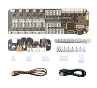 YUGSHNKFC Module de contrôle d ' Impression 3D basé sur STM32F407, avec USB et 5 Moteurs Pas à Pas, Carte mère de Pilote TMC2209, Carte ERCF QuattroBox
