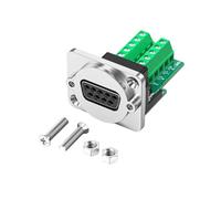 YUGSHNKFC Module de Port VGA DB9Pin sécurisé, Option HDB15 avec Contacts recouverts d ' Or et Fixation du Panneau d ' Installation sans Outil