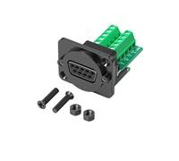 YUGSHNKFC Module de Port VGA DB9Pin sécurisé, Option HDB15 avec Contacts recouverts d ' Or et Fixation du Panneau d ' Installation sans Outil