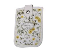 YUGSHNKFC Organiseur de cartes en cuir de qualité supérieure coulissant et étanche pour voyage, bureau, étudiant, essentiel, étui de rangement pour les trajets quotidiens, C