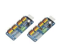 YUGSHNKFC PCA9685 16 canaux 12 Bits servomoteur Pilote I2C IIC Module pour SG90 automatisation robotique développement Module de Protection Contre Les surintensités
