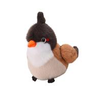 YUGSHNKFC Peluche d ' Oiseau Portable réaliste, Red Ear Spleen Parti