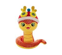 YUGSHNKFC Peluche De Serpent en De Mascottes en pour Les Festivités du Nouvel an Chinois du Nouvel an Chinois