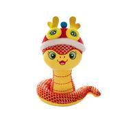 YUGSHNKFC Peluche De Serpent en De Mascottes en pour Les Festivités du Nouvel an Chinois du Nouvel an Chinois
