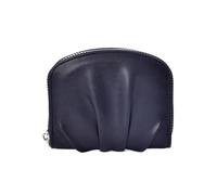 YUGSHNKFC Petit portefeuille court pour femme avec fermeture éclair en cuir PU - Couleur unie - Changement de couleur unie - Pièce de monnaie plissée pour femme, Noir , One Size