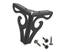 YUGSHNKFC Pieds de meubles creux pour table, armoire, bibliothèque, pieds triangulaires de rechange en métal pour canapé