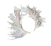 YUGSHNKFC Pince à cheveux pour femme - Tiare vintage - Boucles d'oreilles pendantes - Bandeau élégant - Bijoux pour filles
