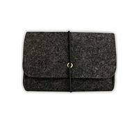 YUGSHNKFC Pochette De Rangement Portable Manchon Protection en Feutre Doux pour Chargeur Souris Adaptateur d'alimentation Étui Transport Rangement