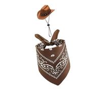 YUGSHNKFC Porch Geese Costume Hat with Bib for Western Theme Statue Decoration Festival Display Dressingup Accessory Festival Outdoor Outfit Holiday