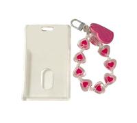 YUGSHNKFC Porte-photo idole en acrylique rigide pour fille - Protecteur de carte d'étudiant transparent, b