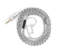 YUGSHNKFC Premium Silver Coated Sound Cable with Low Resistance Design Ensuring Uninterrupted Music Streaming for Audiophile High Purity Oxygen Easy Copper Cable