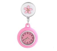 YUGSHNKFC Retractable Infirmière Montre avec Une Manche en Silicone pour Les Infirmières Et Les Médecins Lecture Facile Brillante dans Mains Sombres Broche Watch