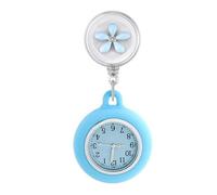 YUGSHNKFC Retractable Infirmière Montre avec Une Manche en Silicone pour Les Infirmières Et Les Médecins Lecture Facile Brillante dans Mains Sombres Broche Watch