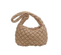 YUGSHNKFC Sac à bandoulière matelassé en nylon pour femme, élégant et spacieux, convient pour les occasions décontractées et les bals de fin d'année, J, One Size
