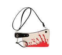 YUGSHNKFC Sac à main portable en forme de couteau culinaire sac à bandoulière à la mode petit sac à main léger pochette pour gourmand, blanc, One Size