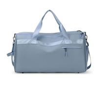 YUGSHNKFC Sac élégant avec compartiments humides/secs, sac de sport polyvalent pour les courts voyages et la salle de sport, bleu clair, Sac à bandoulière