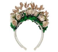 YUGSHNKFC Serre-tête de mariée pour enterrement de vie de jeune fille, enterrement de vie de jeune fille, bandeau élégant avec perles artificielles