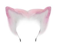 YUGSHNKFC Serre-tête en peluche en forme d'oreille pour adulte et adolescent - Pour cosplay et fête d'Halloween