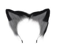 YUGSHNKFC Serre-tête en peluche en forme d'oreille pour adulte et adolescent - Pour cosplay et fête d'Halloween
