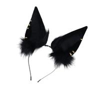 YUGSHNKFC Serre-tête pliable en peluche pour femme - Pour jeu de rôle - Costume de fête - Cosplay