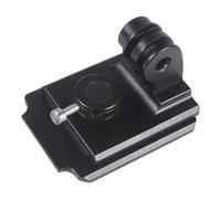 YUGSHNKFC Support de montage de casque avec adaptateur d'écrou de vis pour l'installation de la caméra d'action, résistance légère aux intempéries, accessoires pour appareil photo cycliste