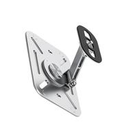 YUGSHNKFC Support de montage pour projecteur, support de bureau ou support de plafond, filetage 6,35 mm, en acier au carbone pour webcam reflex numérique, économiseur d'espace, support pliable pour