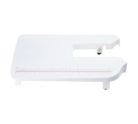YUGSHNKFC Table d'extension télescopique pour machine à coudre avec échelle en centimètres, table d'extension de machine à coudre pliable réglable en hauteur