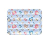 YUGSHNKFC Tapis de glace pour chien - Tapis de refroidissement auto-rafraîchissant pour petit chien