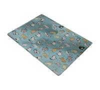 YUGSHNKFC Tapis rafraîchissant en soie glacée durable pour chiens assurant le confort pendant les journées chaudes, coussin facile à nettoyer et à transporter
