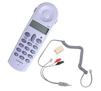 YUGSHNKFC Téléphone Filaire Trimlines Facile À Utiliser avec Fonction De Recomposition Combiné De Contrôle des Volumes À sans Alimentation