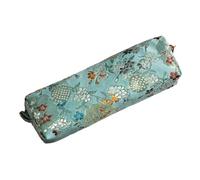 YUGSHNKFC Trousse à brodée à Fleurs Antiques, capacité, en Coton et Lin, Pochettes à, de Rangement pour stylos, pour étudiants, Fournitures Scolaires asiatiques