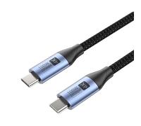 YUGSHNKFC Type C 3.2 Cable PD100W Charging Cord Wire Support 20Gbps Data Transmission Full Function Sync Line 0.5-3.0m Fast Speed Wire