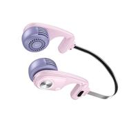 YUGSHNKFC Ventilateur rotatif à 360 degrés sans pales - Rechargeable par USB - 5 vitesses réglables - Pour activités de plein air - Ergonomique
