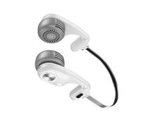 YUGSHNKFC Ventilateur rotatif à 360 degrés sans pales - Rechargeable par USB - 5 vitesses réglables - Pour activités de plein air - Ergonomique