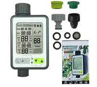YUGSHNKFC Water Timer Digital Programmable Garden Lawn Tap Computer Hose Faucet Sprinklers Irrigation System Controller Water