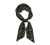YUGTAEE Écharpe tendance pour femme avec motif camouflage, un accessoire polyvalent doux et soyeux
