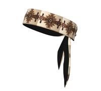 YUGTAEE Native American Painting Picture Sport Foulard Double Face pour Femme Homme Réglable pour Tous les Circonférences de Tête