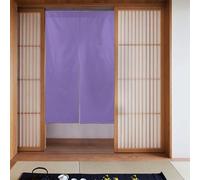 YUGTAEE Rideau photo violet riche en deux pièces 86,4 x 142,2 cm rideaux en tissu séparateurs de pièce pour accrocher entre les pièces, aux portes