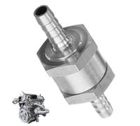 Yugugomo Clapet anti-retour jetable pour carburant | 8 Mm. Alliage d'aluminium non retour pour automobiles, navires, carburants, navires, motos