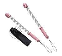 Yugugomo Corde d'Entraînement pour Salle de Sport à Domicile,Matériel d'Exercice avec Anneaux de Poids Réglables - Corde Sportive Resistante Pour Entrainement,Pour Femmes Exercice Aerobic Renforcement